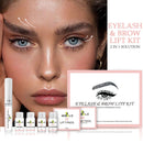 Travel Eyelash Perming Eyebrow Lifting Brow Eyelash Lamination Kit Brow Lift