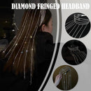 Chain Hairpin Braided Hair Diamond Flashing Headdress Women Girl Tassel Hairban`