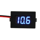 0.36"" LED DC 4.5-30V Mini Digital Voltmeter Two Line Voltage Panel Meter