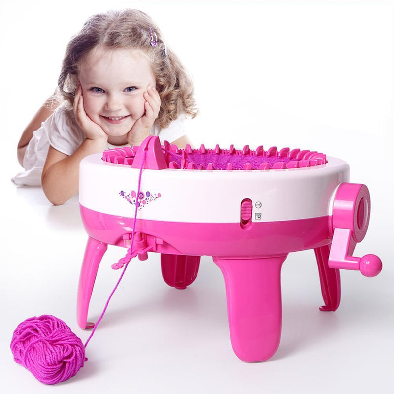 40 Needle DIY Hand Knitting Machine Loom for Kids Toys, Knitting Scarf