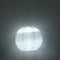 30cm 12 inch Waterproof Lantern Solar Nylon Cloth Hang Festival Lights (A) Newly