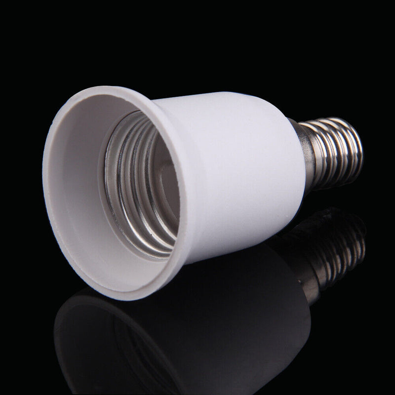 E14 to E27 LED Halogen Light Base Lamp Bulbs Socket Adapter Converter Newly