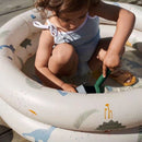 Children Outdoor Indoor Sand Game Inflatable Pool Bathing Tub Baby Swimming Ring