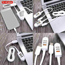 High Speed 4 Port USB2.0 Multi HUB Splitter Expansion Desktop T1H E8L1 PC C6W0