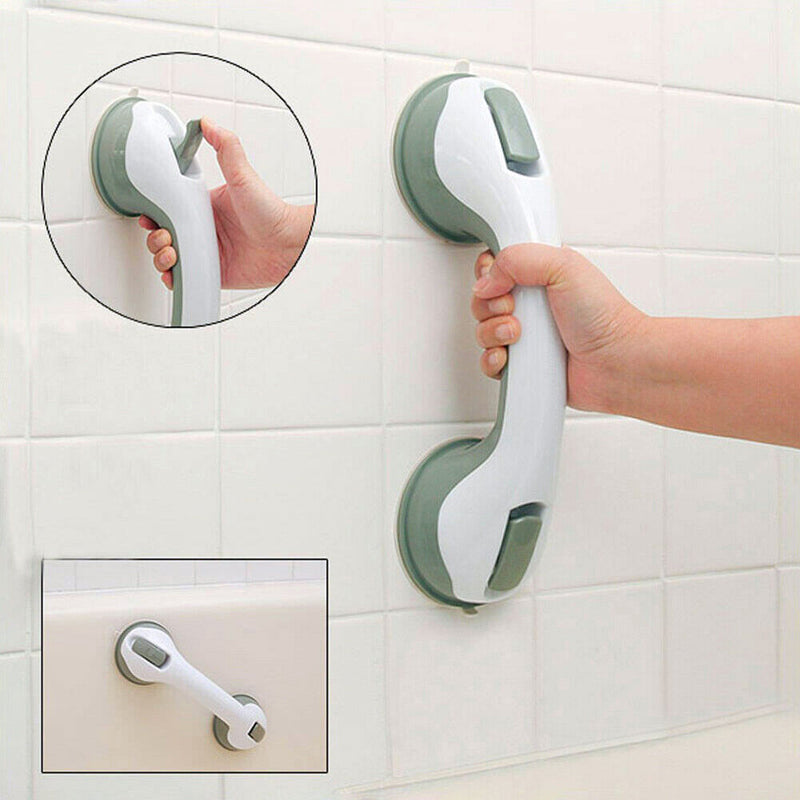 Bathroom Strong Vacuum Suction Cup Handle Anti Slip Bath Shower Grab Bar Newly