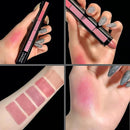 Soft Long Lasting Lip Gloss 5 Colors In 1 Lipstick Waterproof Matte Velvet Nude