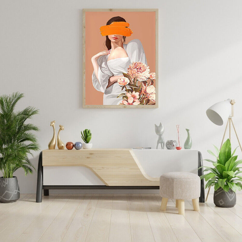 Woman 40x50cm Oil Paint By Numbers Picture DIY SXD202106016