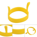 1pc Round Silicone Fried Egg Tool Pancake Mould Ring Poacher (Yellow)