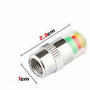Visiable Warning Sensor Indicator Air Pressure Valve Stem Caps Tire Gauge