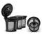 Refillable Coffee&Pods For Keurig K-Cups Mini-Plus BEST S0E1 Black Capsule K2V6