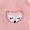Winter Cartoon Mink Children's Warm Gloves Knitted Gloves Half-finger Gloves