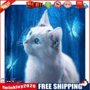 5D DIY Diamond Painting Full Round Drill Butterfly Cat Rhinestone Picture