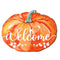 Fall Pumpkin Welcome Sign Autumn Pumpkin Hanging Wooden Signs Autumn Fall.