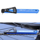 Lebycle MTB Road Bike Chain Wear Indicator Tool Bicycle Chain Gauge (Blue)