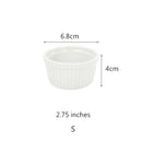 High Temperature Resistance Baking Tableware Bowl Baking Bowl Ceramics Mould