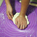 Silicone Kneading Dough Mat Non-Stick Kitchen Baking _NEW Tool U5K6