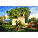 1000pcs Rural Backyard Paper Puzzles Adults Kids Picture Jigsaw Assemble Toys