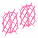 2Pcs Diamond Pattern cookie Fondant Icing Cutter Mould Embosser Baking Cake Mold