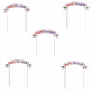 Children Birthday Party Cake Flag Cupcake Banner Happy Birthday Cake Topper