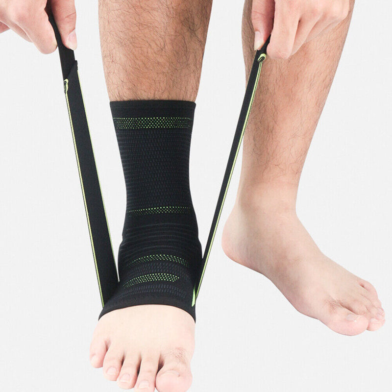 Protective Outdoor Sport Ankle Brace Basketball Football Support Band (XL) Newly