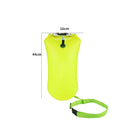 Outdoor Safety Swimming Buoy Waterproof Swim Float Bag for Rafting (Green)