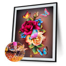 5D Diamond Painting Kit DIY flower Full Round Drill Crafts Home Art
