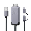 Mirroring HDTV Micro USB Converter MHL to HDMI Adapter Type-C to HDMI Cable