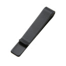 Metal Stainless Steel Money Clip Holder Folder Collar Clip (Black)