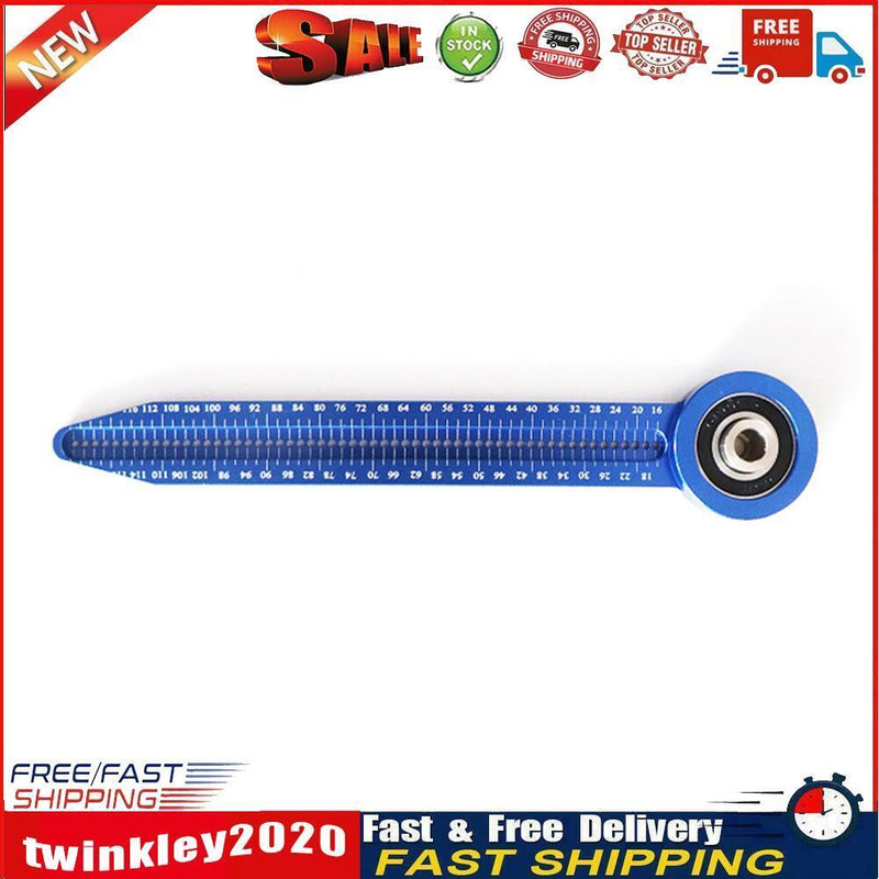 Woodworking Drawing Compass Circular Gauges Scribe Measurement Tool (Blue) Newly