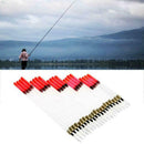 20x Mixed Loaded Fishing Crystal Waggler Floats Carp Coarse Tackle A5G5 hot.