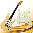 3Ply SSS 11 Holes Strat Electric Guitar Pickguard for FD (Dark Green) Newly