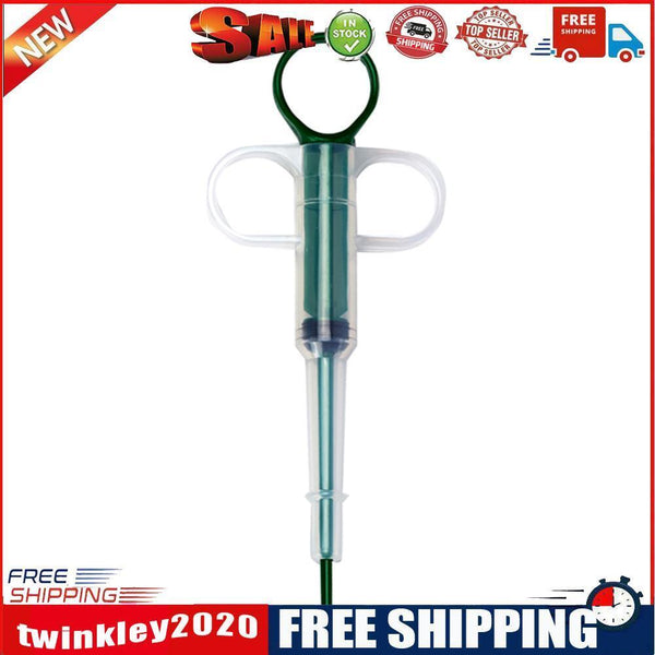 Dog Cat Piller Medicine Dispenser Pills Injection Needle Pet Feeder(Green)