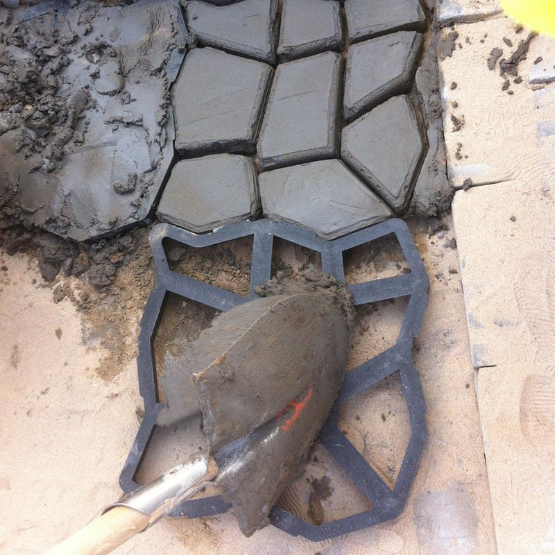 Soehong 9 Grid Paving Mold Grid Walkway Pavement Manual Concrete Mold