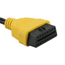 Occitop Autool OBD2 Diagnostic Adapter Cable (16 Pin, 14cm) Male to Female, Cab