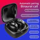 Wireless Earbud TWS HiFi Upgrade Bluetooth-Compatible 5.0 XG12 (Black) Newly