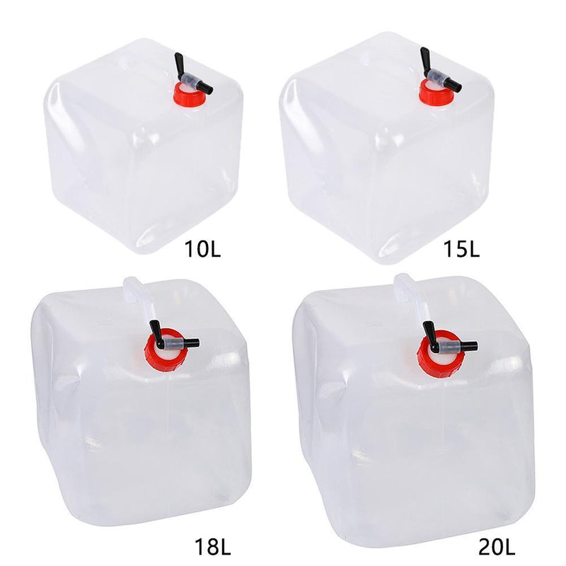 Collapsible Water Storage Container Drinking Bag for Hiking Fishing (10L)