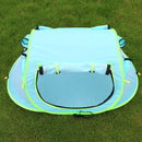 Foldable Beach Tent Zipper Play Tent Tear Resistant Sleep Bed for Indoor Ou