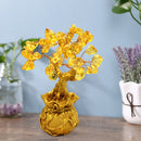 Crystal Money Tree Wealth Prosperity Bonsai DIY Living Room Feng Shui Decoration