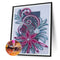 Partial Drill 5D DIY Special Shaped Diamond Painting Flowers Kit (AK042) Newly