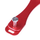 Aluminum Key Holder Organizer Clip Keychain Ring Pocket Keys Wallet (Red)