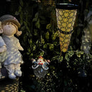 Solar Powered LED Garden Lights Posts Waterproof Outdoor Yards Path Lightings
