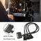 SATA Power Cable PC Cooling Fan Splitter Hub Converter (SATA to 3x4Pin)