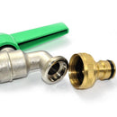BRASS GARDEN HOSE PIPE TAP ADAPTOR HOSEPIPE CONNECTOR OUTSIDE THREAD hot.