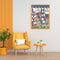 Paint by Number Oil Drawing Flower and Banner Gifts for Handicraft Enthusiast