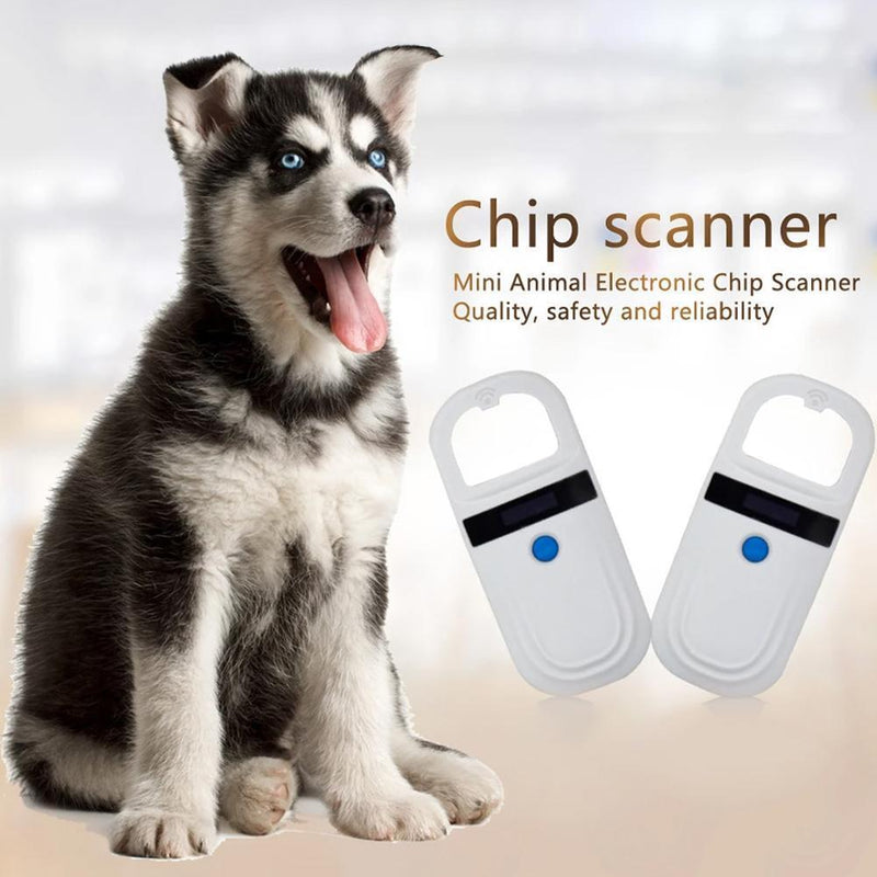 Animal Certificate Handheld Card Reader Pet ID Identification Chip Scanner