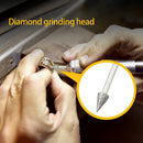 20pcs Diamond Grinding Heads 3mm Shank Mini Bit Set for Rotary Drill Tool Newly