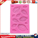 Silicone Chocolate Mold DIY Cake Fondant Sugarcraft Baking Tools (A Leaf) Newly