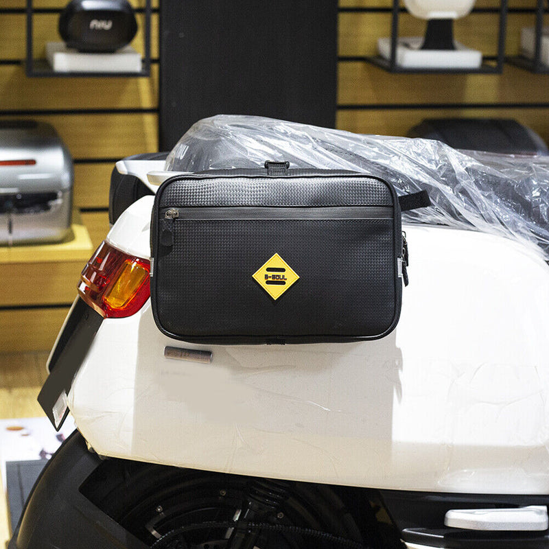 B SOUL Travel Tail Bags Electric Bicycle Motorcycle Carrier Pannier Black