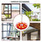 Plastic Portable Bird Hummingbird Flower Feeder Bottle with Hook Hanging Dr