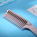 Anti Static Wide Tooth Hair Comb Reduce Hair Loss Curling Brush (Pink) Newly